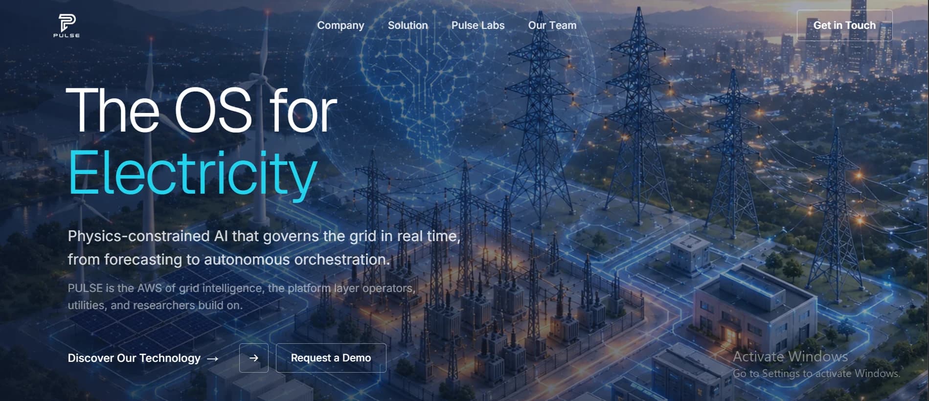 Pulse — The OS for Electricity