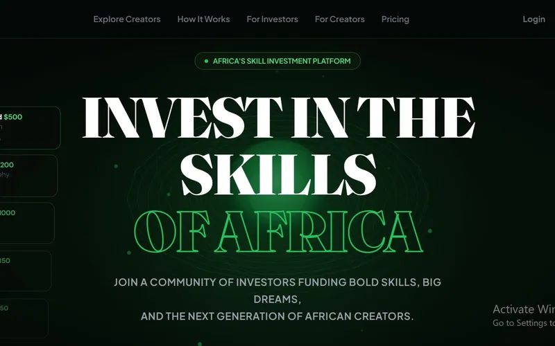 SkillFund Investment Platform